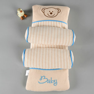 Baby adjustable styling pillow newborn baby styling pillow anti-deflection head triangle positioning side sleeping pillow wholesale