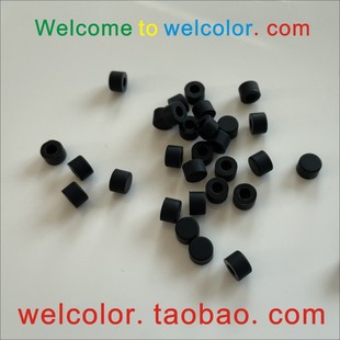 Micro-Fine Cylindrical Steel Pipe Ferrule Straight Silicone Rubber Ferrule Inner Hole 1 2 2.5 2.8 3.3 3.9 mm