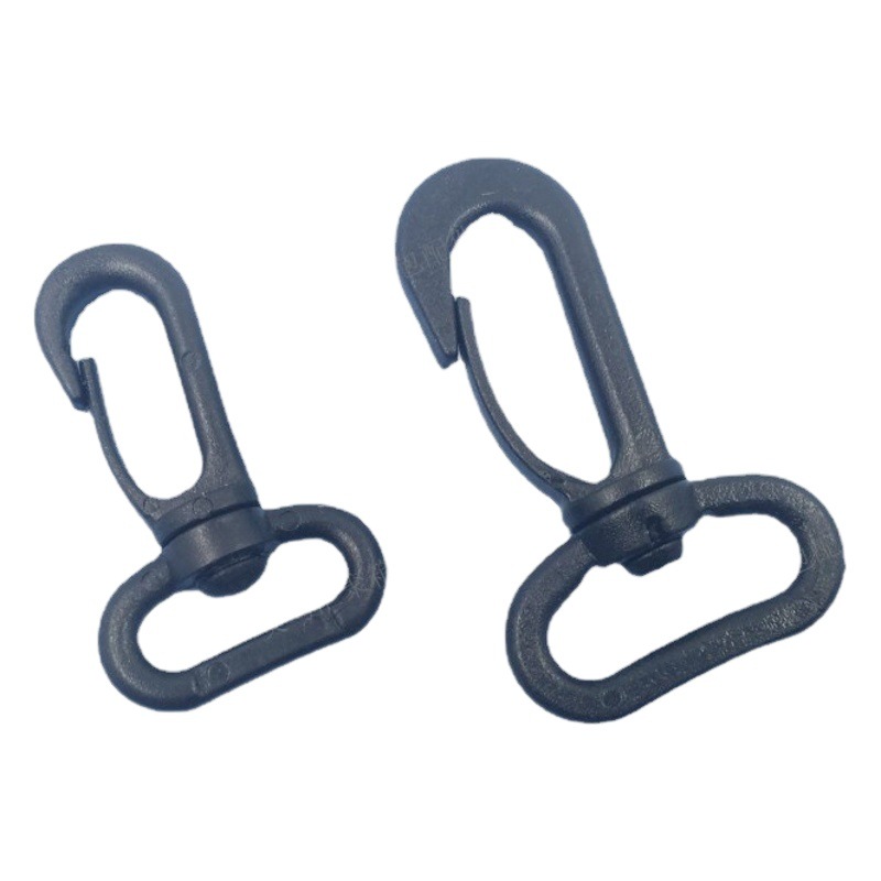 Ready Stock Luggage Accessories Plastic Swivel Hook Buckle Dog Hook Hookable Hook Available in Various Colors Non-Slip Suitcase