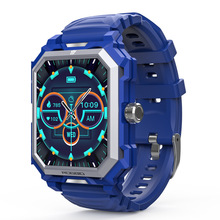 跨境新品S3智能手表三防运动户外运动蓝牙通话运动心率1.96寸大屏