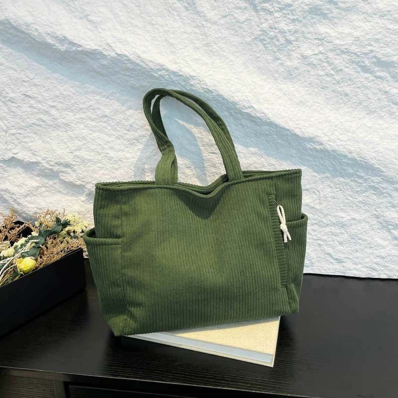 Повседневный иностранный кулон большой емкости минималистский 2024 сплошной цвет новый прилив минималистичный бархат ручная сумка на одно плечо для женщин