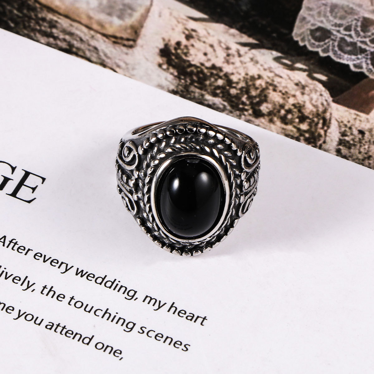 �羳 ���̻�Դ ���������Ѹֽ�ָ�� ��Ƕ��ʯ���Ӹ���ָ�� SA751