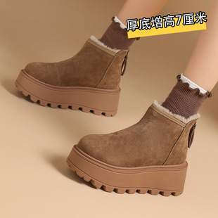 7cm��׶�ѥŮ����С��������ѥ�ӱ���ٴů��Ь�Ӻ�ѩ��ѥŮ