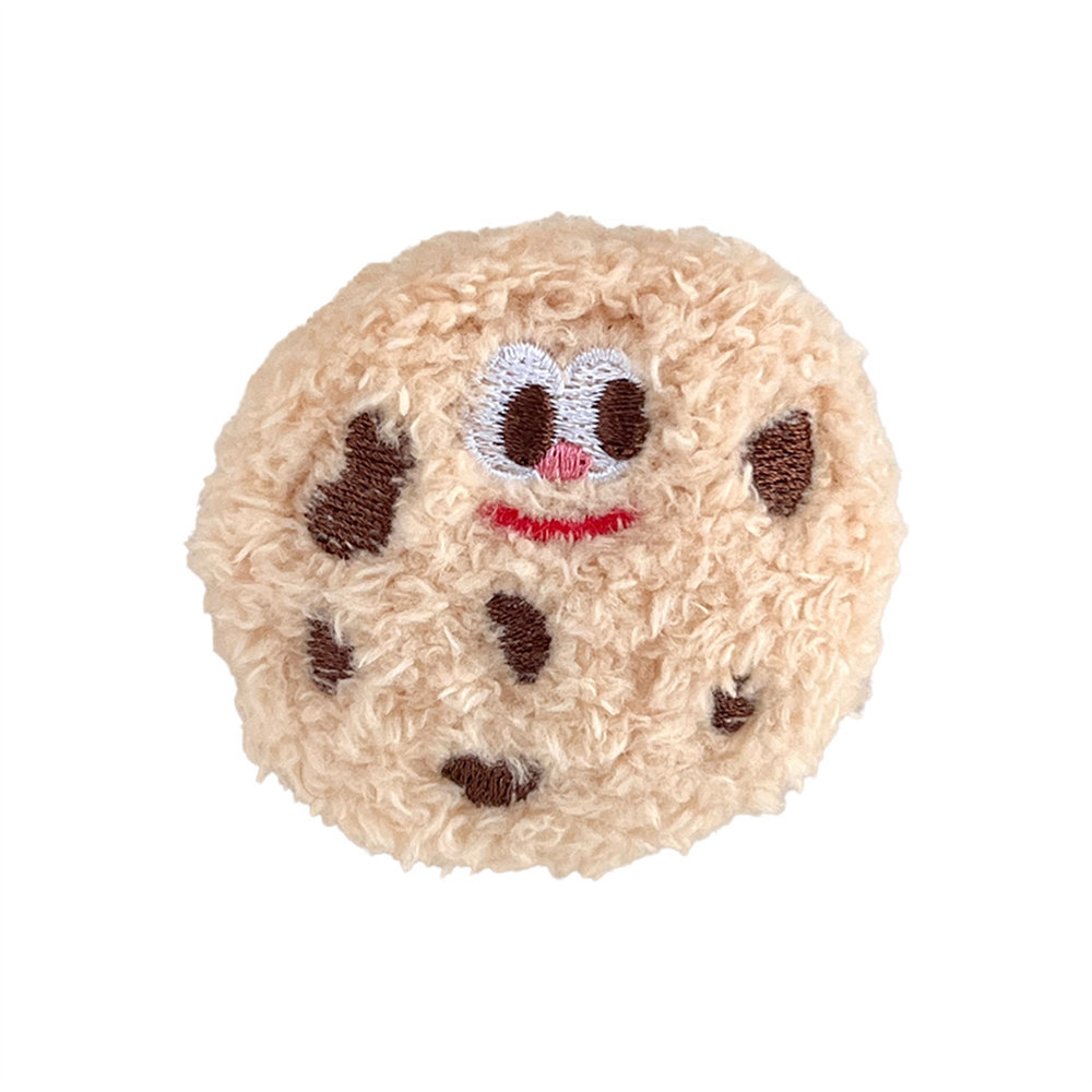 Nueva creativo galleta broche accesorios desgaste Pequeño Libro Rojo chica corazón lindo divertido comida muñeca