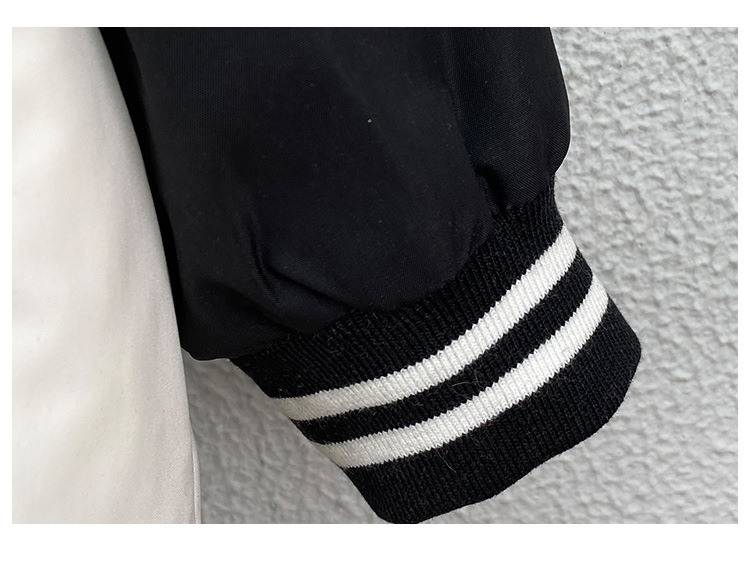 Traje de uniforme de béisbol con la palabra Xiaoying Mark & XDM-7113 = traje de tendencia de primavera y otoño_