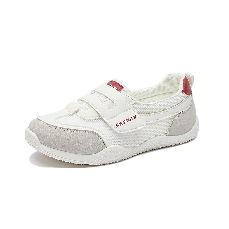 Tenis con Cierre de Velcros para Mujer K1526, PU, Suela de Caucho, con Aumento de Estatura, para Uso Diario image 5