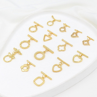 ��ɫ���~�18K���OT�� �������β�B�ӿ� diy�Ʒ������S B65