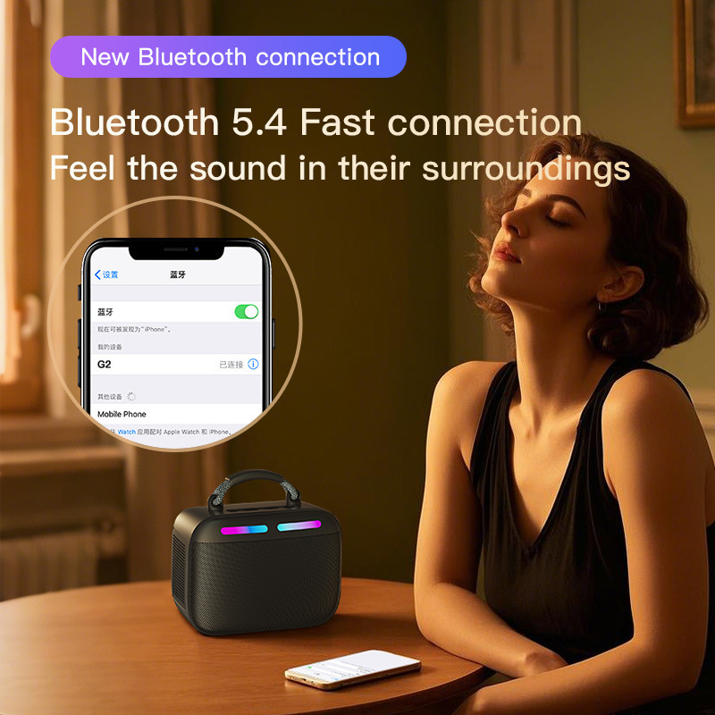 越境アマゾンG2アウトドアポータブルスピーカー、持ち運び可能なBluetoothスピーカー、高品質で斬新なカラフルライトスピーカー|undefined