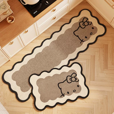 Avtomobil döşəmə paspasları, mat, water and oil absorbent - d-meow-simple-order-4060cm-single-piece-of-diatom-mud