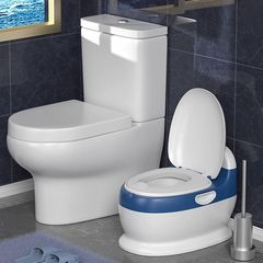 Children's toilet seat for girls and boys, simulated small toilet, infant pee basin, toilet training with music