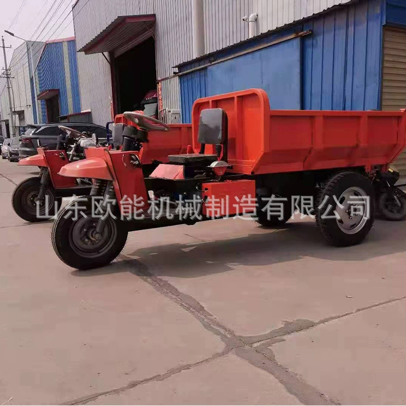 Большотоннажный электрический трехколесный самосвал для строительных работ. Технические характеристики горного самосвала-трицикла: 11.