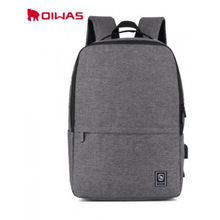 爱华仕（OIWAS）双肩包简约百搭 OCB4731A麻灰色 标准版