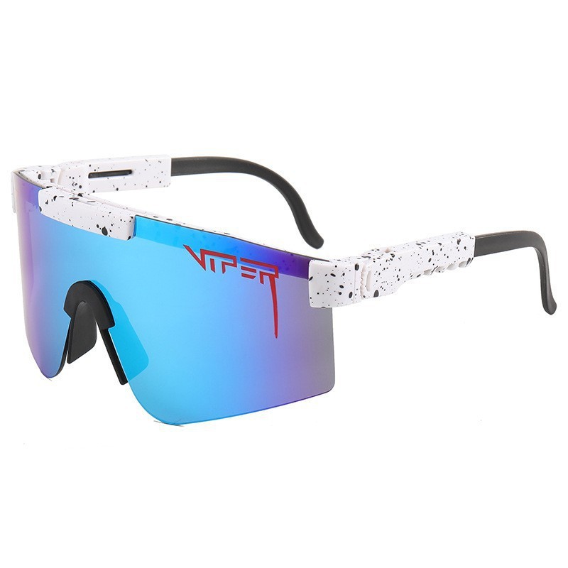Ultra-Light, High-Transparency Cycling Large-Frame Sunglasses, Colorful Protective Glasses, Real Film Windproof and Sun Protection Sunglasses, Sports Polarized Sunglasses