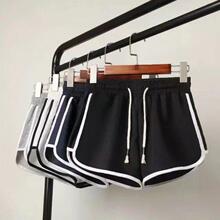 真理裤运动短裤男跑步休闲阔腿热裤女韩版情侣装宽松大码外穿健身