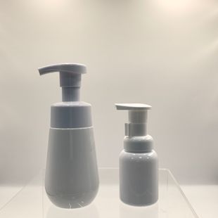50/150ml Facial Cleansing Mousse Bottle Pet 30/43 Tooth Mouth Press Type Hand Sanitizer Foam Bottle Wholesale
