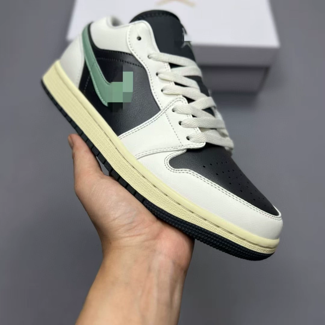 Air Jordan 1, нескользящие, амортизирующие, износостойкие низкие кроссовки для мужчин и женщин, баскетбольная обувь, спортивная обувь
