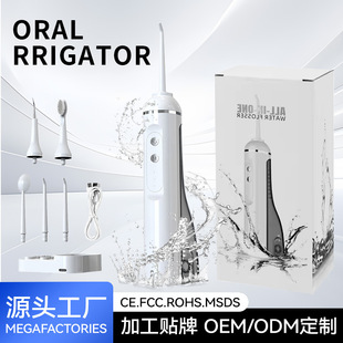 Cross-Border New Household Three-In-One Tooth Rinser Electric Toothbrush Electric Tooth Cleaner Rechargeable Water Flosser Set Wholesale