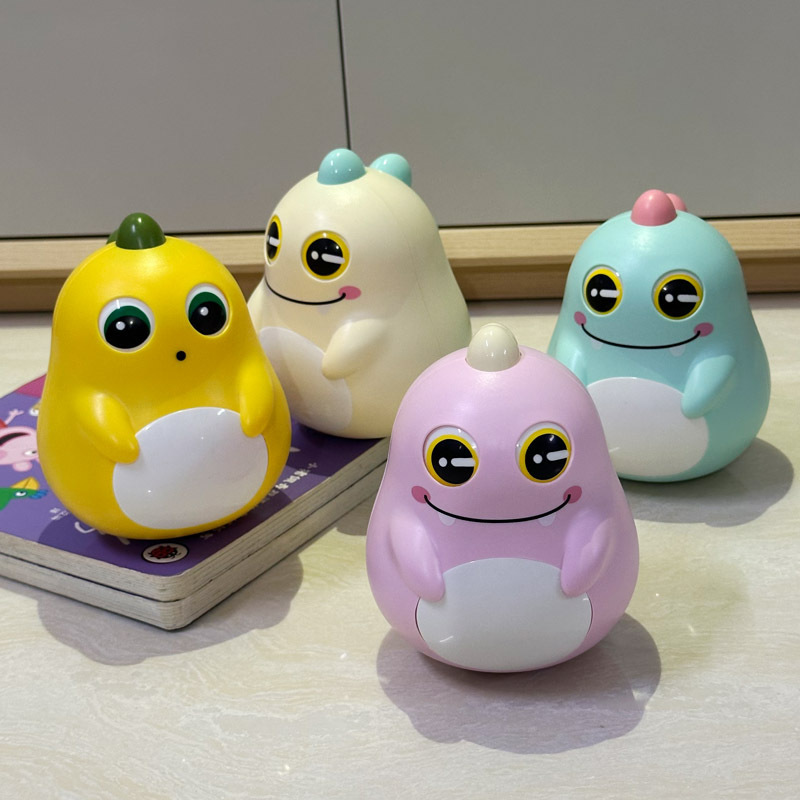 English Color Box Slow Rebound Little Dragon Tumbler Stress Relief Toy for Babies 12 Months Educational Children's Early Learning Toy English Color Box Slow Rebound Little Dragon Tumbler Stress Relief Toy for Babies 12 Months Educational Children's Early Learning Toy