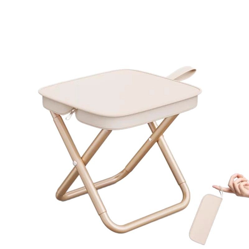 Bolso de mano sillón plegable portátil para acampar al aire libre nuevo banco de picnic multifuncional engrosado silla de luna de acero al carbono