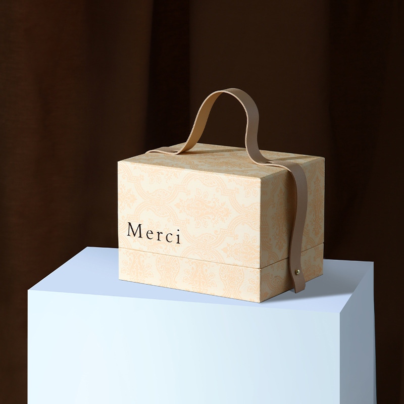 쿠치 베이지 * 트럼펫: 14*10*8 (휴대용 선물 상자)