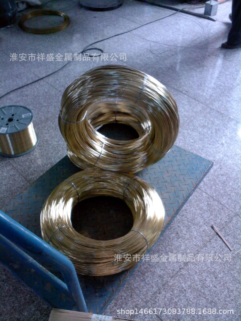 祥盛金属现货0.12mm镀铜切割钢丝 强度高