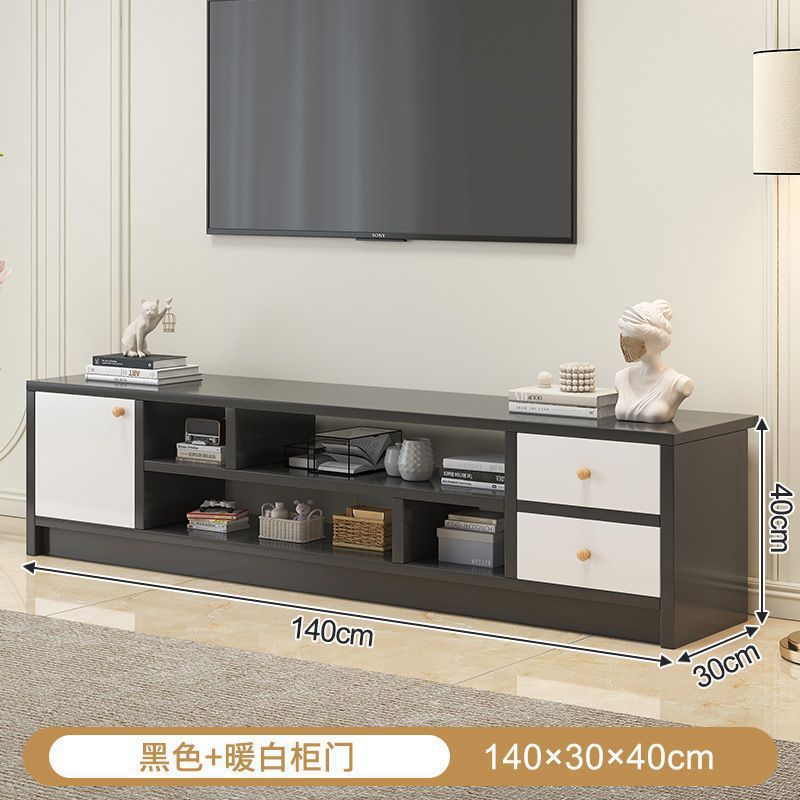 Gabinete de televisión nórdico pequeño tipo de casa sala de estar ligera lujoso moderno simple gabinete de piso de alquiler de casa puede retráctil gabinete de televisión