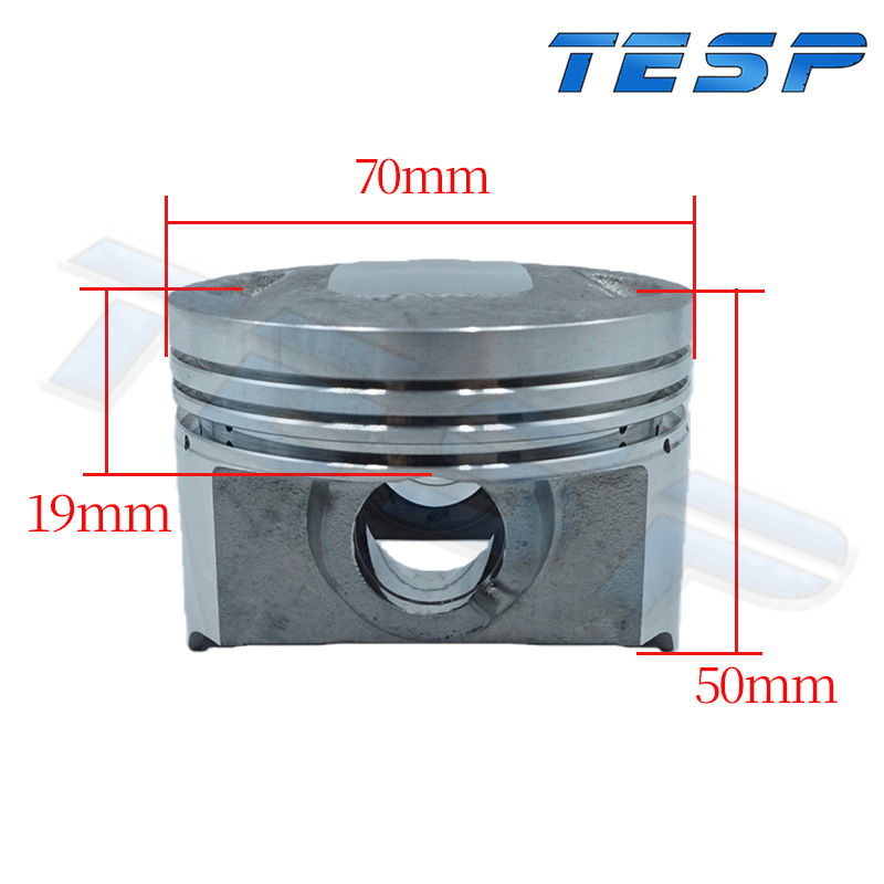 SB250 Piston Kit Suzuki GN250 DR250 TU250X 70mm Piston Ring Pin Circlip Assembly