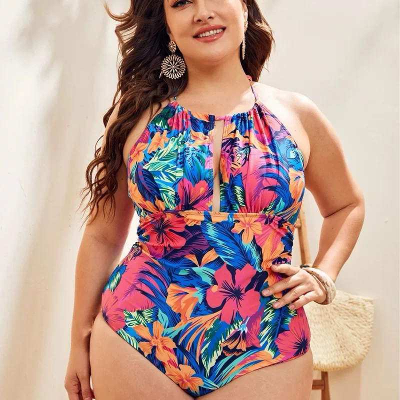 Боди, сексуальный модный купальник, 2025 год, Amazon, plus size