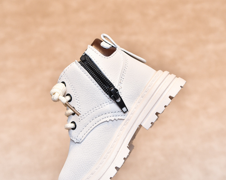 Kindermartinstiefel Aus Leder Für Jungen Und Mädchen Herbst_voghion.com