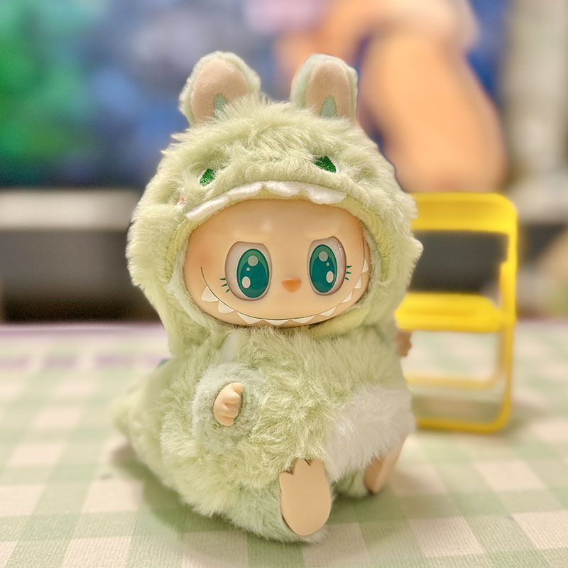 服のみ】第二世代ブラインドボックス ラブブ服 エポキシ樹脂製顔飾り ラブブ シットシットパーティーシリーズ ベビー服 可愛い|undefined