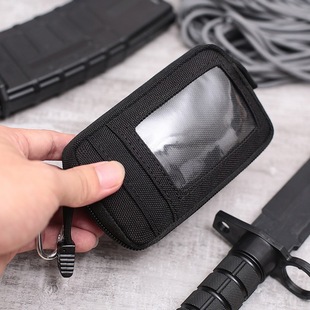 Outdoor Travel Mini Small Wallet Card Bag Multi-function EDC Accessories Small Waist Bag Belt Small Change Hanging Bag