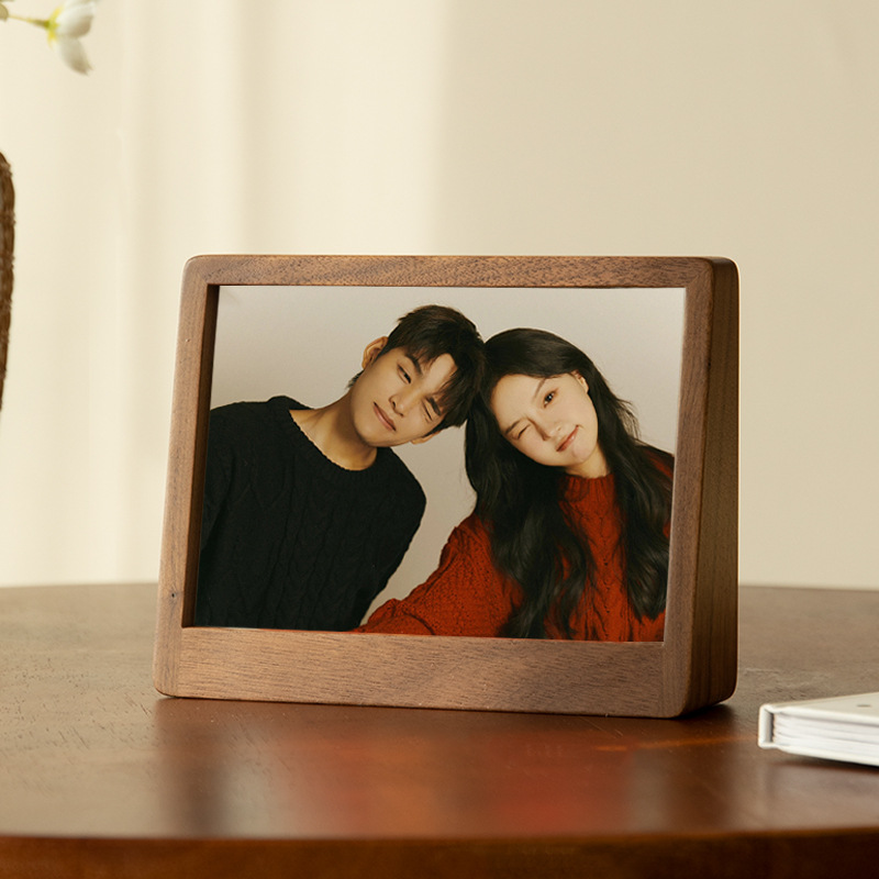 台形アクリル両面透明型枠は写真を洗って振り子を作ってdiy表装枠展示棚を印刷する