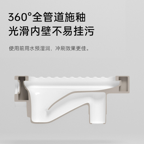 EGNS Yinggenis enlarged and widened squat toilet high-impact home hotel public restroom squat toilet