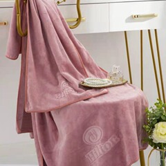 Hilton Towel Set, 2-Piece Floral Pattern Towels, Nano Fiber Absorbent Towels, Towel Set for Group Buying