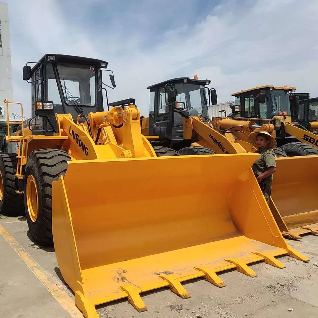 Shenzhen Liugong de segunda mano 856H LIU G Cargadora de segunda mano 50 brazos alargados