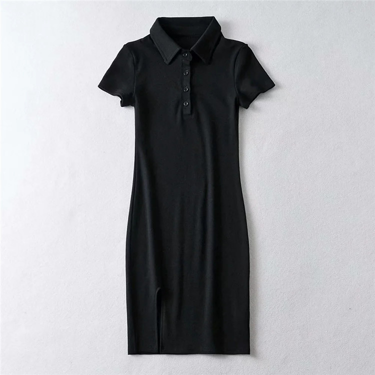 Fashion design casual simple solid color dress  NSLD33184