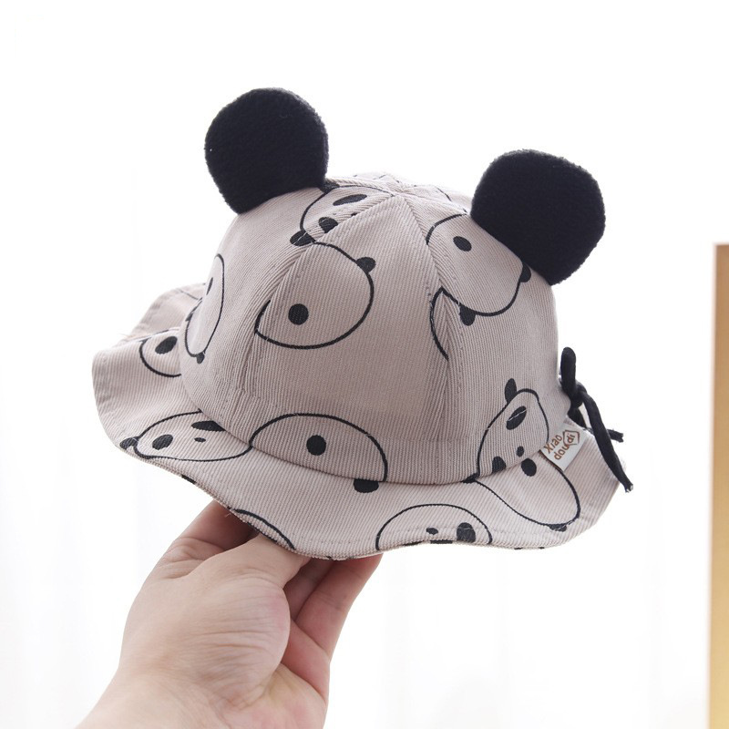 Sombrero de bebé primavera y otoño delgado bebé hombre lindo recién nacido pequeño mes de edad fuera pescador sombrero sombrero de sol invierno