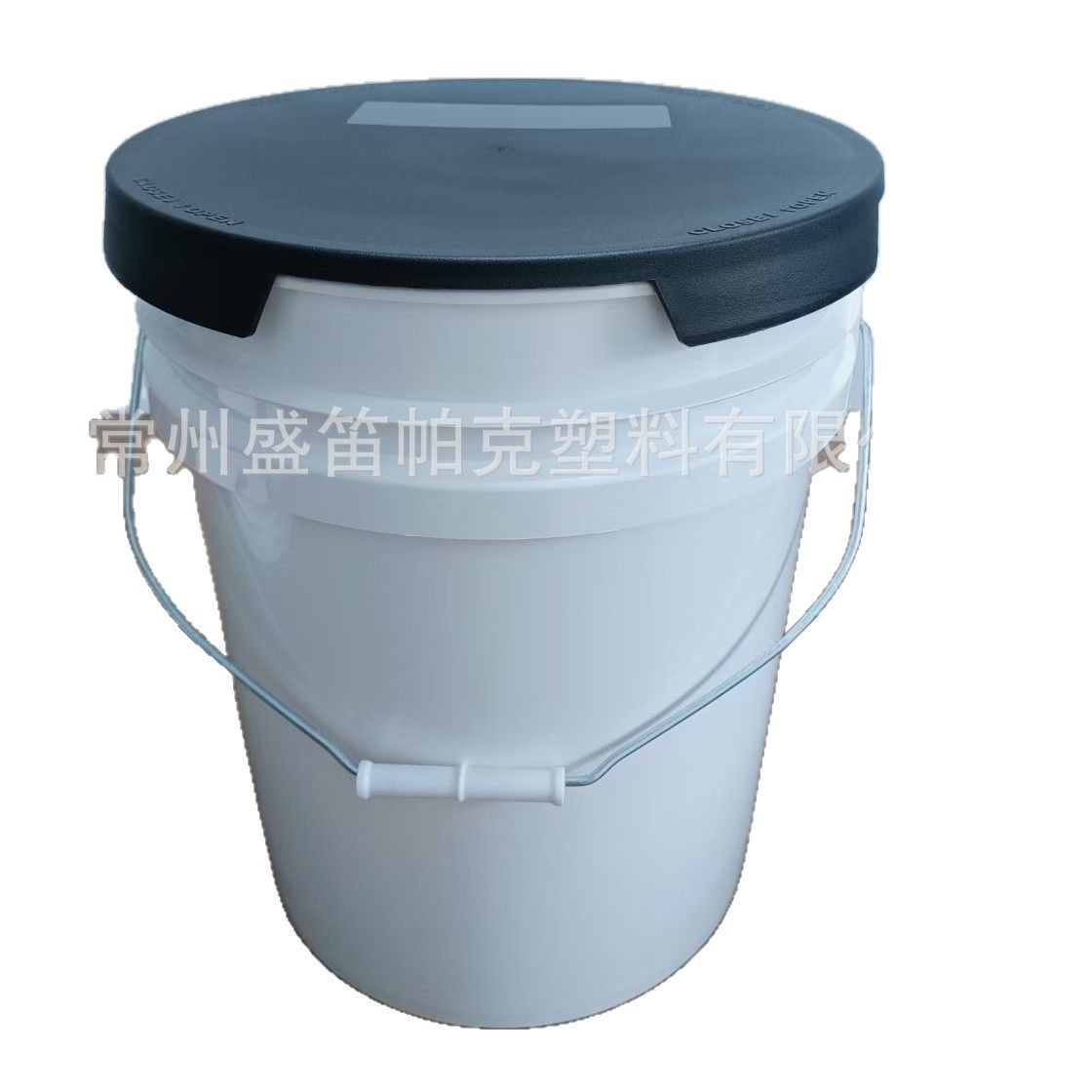18L美式塑料桶厂家清库存价优物美带LOGO透明/黑/白三色可选