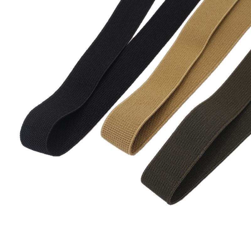 2.5CM双面斜纹软松紧带不上胶