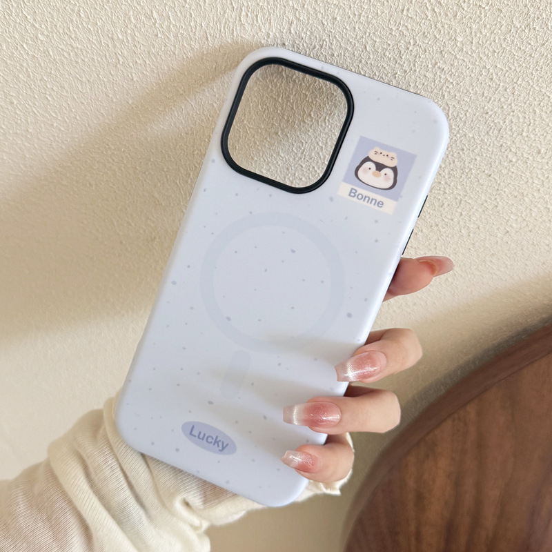 小動物磁気スタンド付きスマホケース Apple iPhone16対応 13フィルム 15promaxハードケース 14韓国風 17|undefined