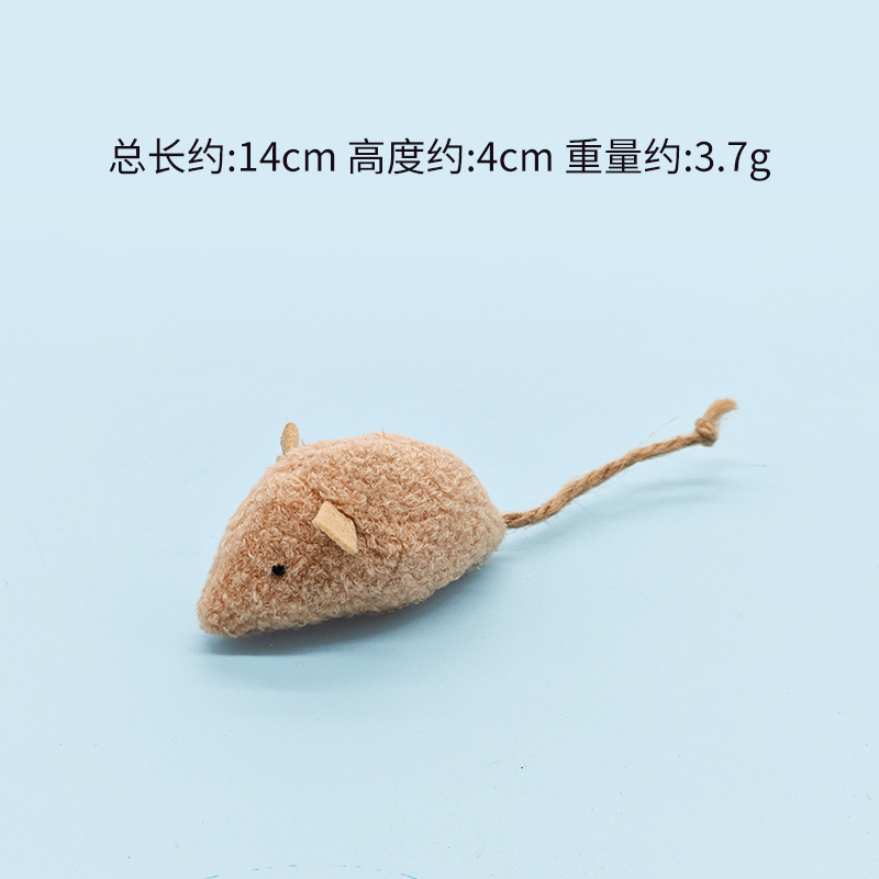 연한 갈색 쥐