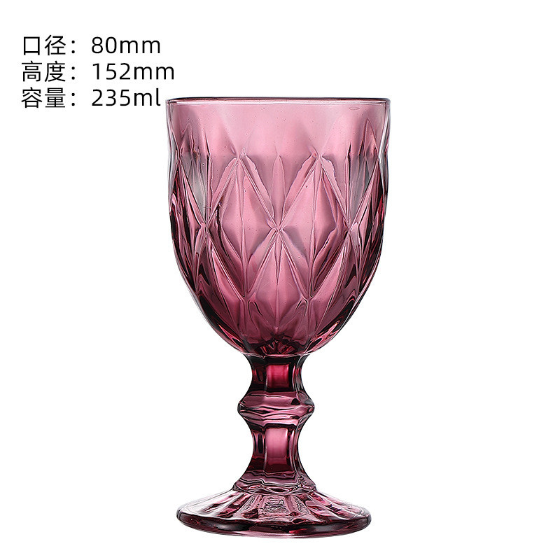 Nueva venta al por mayor vidrio estilo nórdico beber taza helado taza engrosada resistente al calor hogar comercial