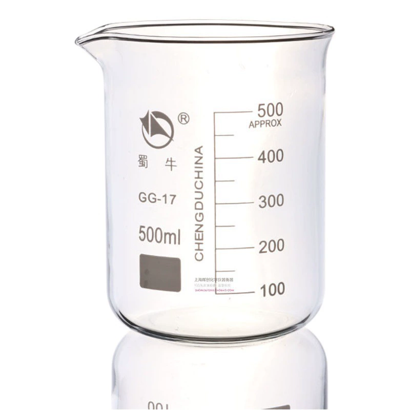 Shu Niu Стакан Низкий стакан 100ml250ml500ml1000ml Мерный стакан, устойчивый к высоким температурам стеклянный стакан