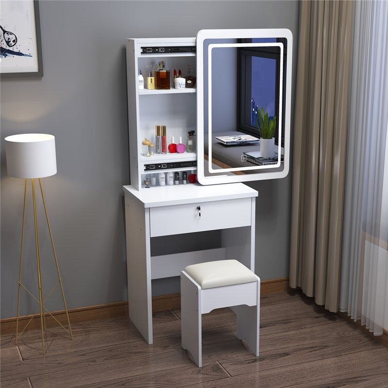 Dressing Table Bedroom Internet Celebrity Mini Simple Modern Economical Multifunctional Storage Cabinet Small Apartment New Style Makeup Table