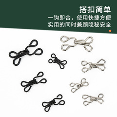 Golden Eagle brand plastic suction card collar hook pants hook buckle underwear buckle invisible fur coat buckle cloth leather coat style buckle