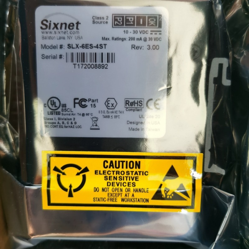 SIXNET红狮 工业交换机 SLX-6ES-4ST全新议价