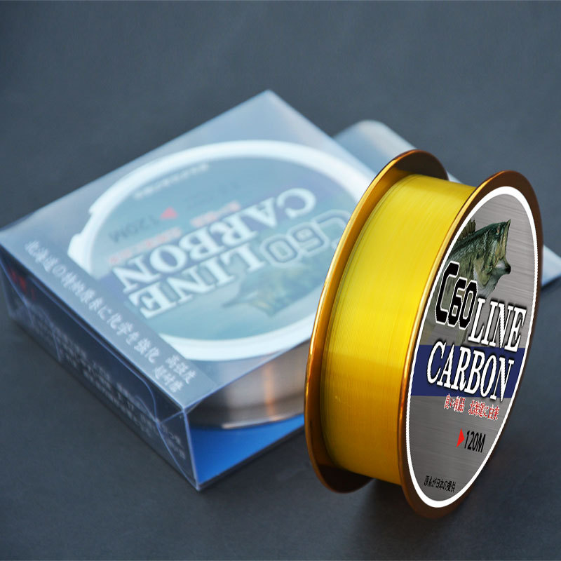 Línea de pesca de carbono línea sub-línea de carbono especial línea principal de tracción ultra suave línea de pesca auténtica fabricantes al por mayor