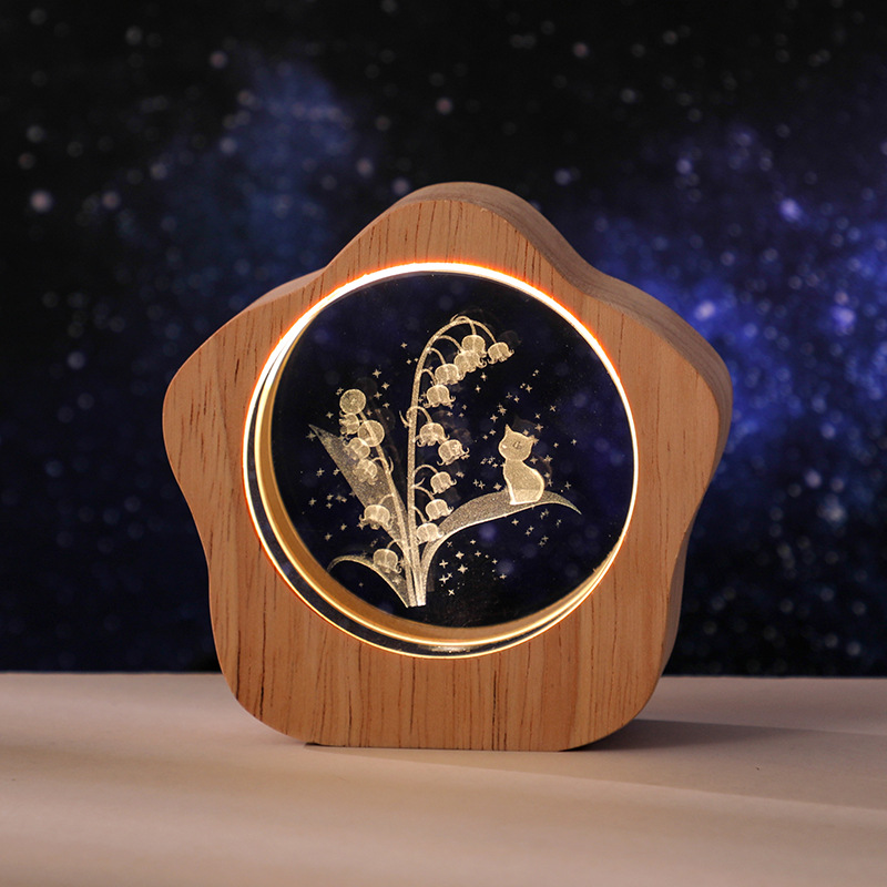 은방울꽃과 고양이