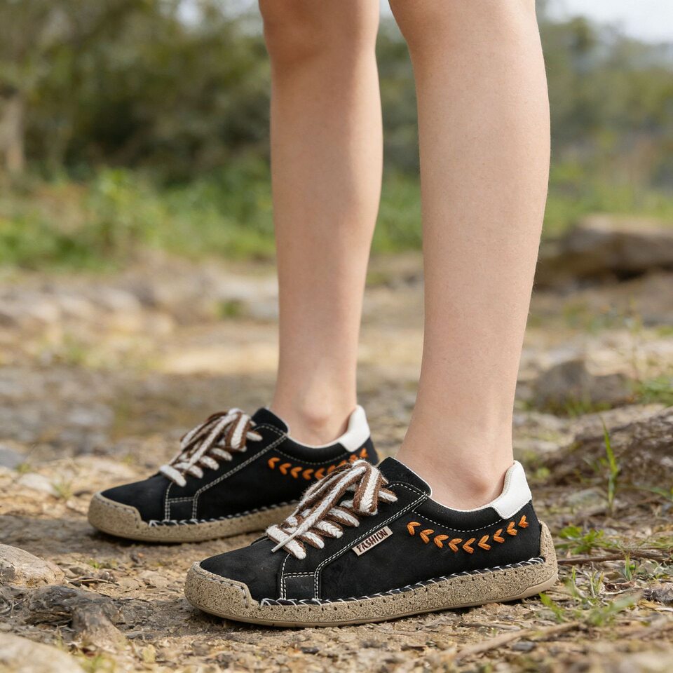Giày vải canvas unisex cổ thấp đế bằng mũi tròn, phong cách retro thoáng khí chống trượt — 9013 màu vàng, 9013 màu xanh dương, 9013 màu xanh lá cây, 9013 màu đen chi tiết 19