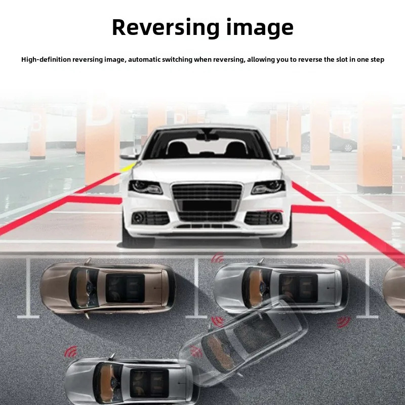 Cross-Border Four-Lens Driving Recorder, High-Definition 1080P Wide-Angle Night Vision, Wifi In-Car Front and Rear Vehicle Recorder